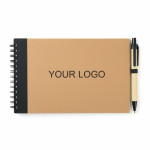 50169 Eco Spiral And Pen Notebook