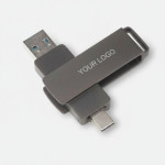 50642 Swivel Dual-Port USB Stick