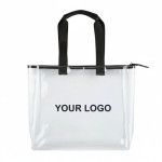 50777 Perfect Line Clear Zippered Tote
