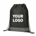 50842 Crossweave Non-Woven Drawstring Bag
