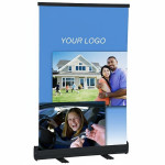 7221 Economy Tabletop Retractable Banner Display – 24″